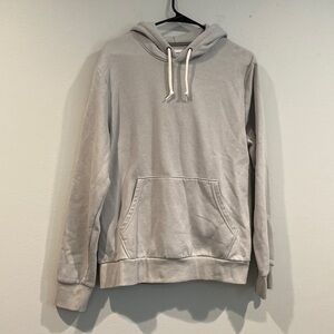 Light Blue/Gray Hoodie Sweatshirt - Old Navy - Size Medium